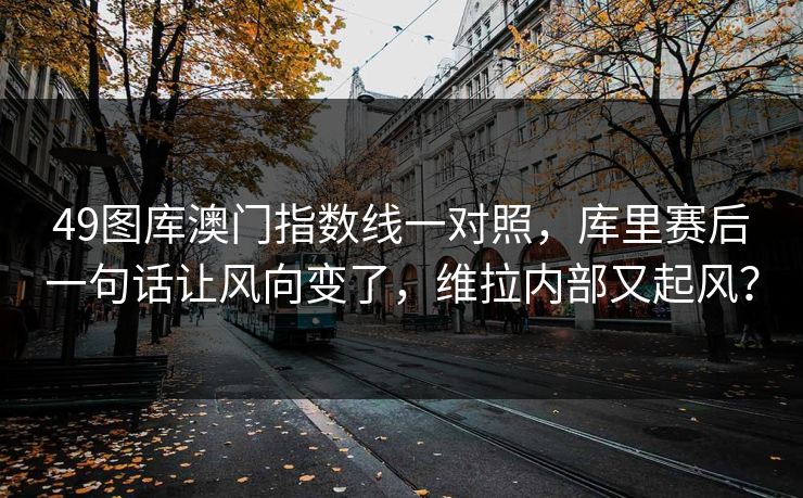 49图库澳门指数线一对照，库里赛后一句话让风向变了，维拉内部又起风？